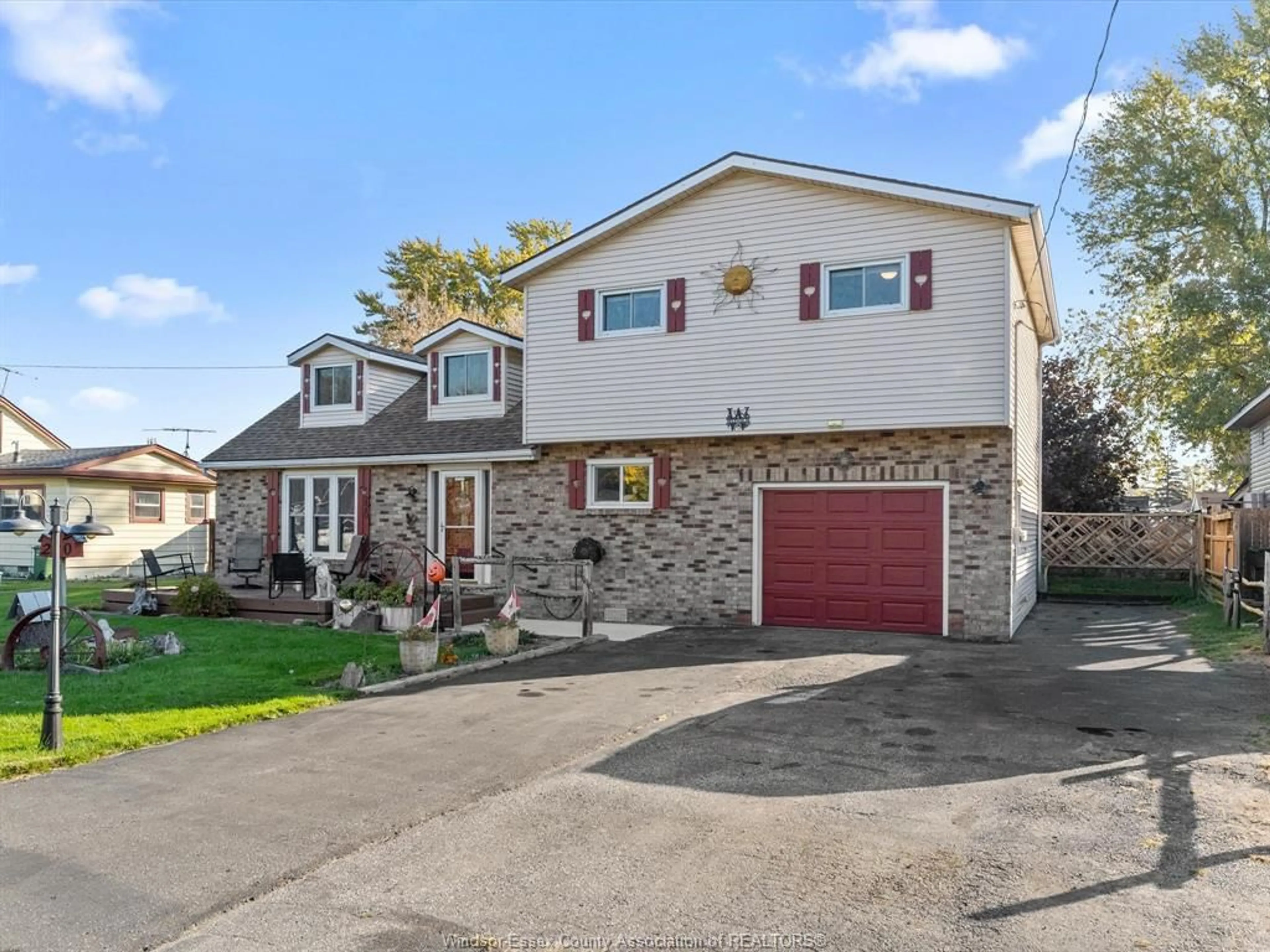 Home with brick exterior material, street for 220 CARUHEL Dr, Emeryville Ontario N0R 1C0