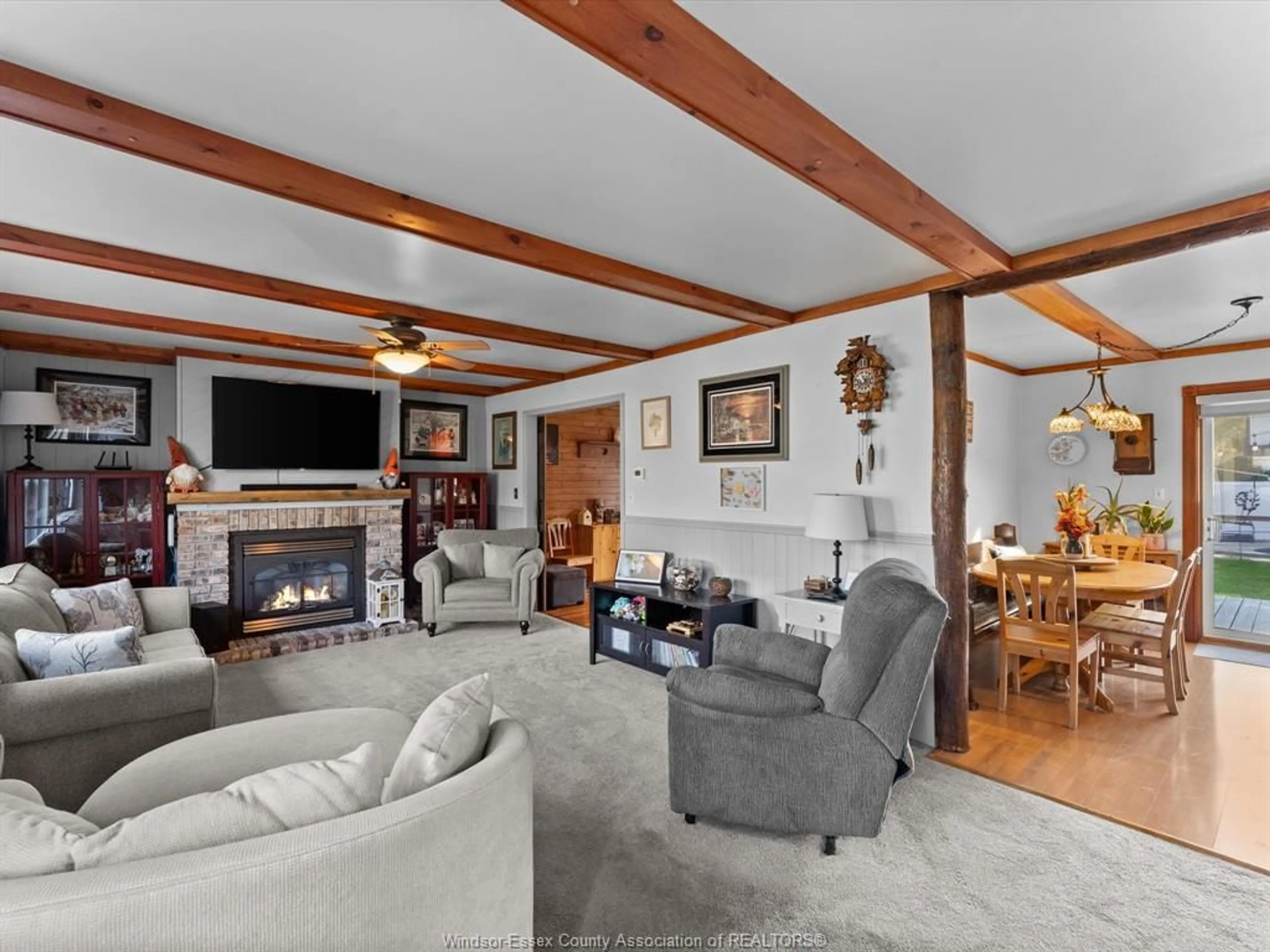 Living room with furniture, unknown for 220 CARUHEL Dr, Emeryville Ontario N0R 1C0