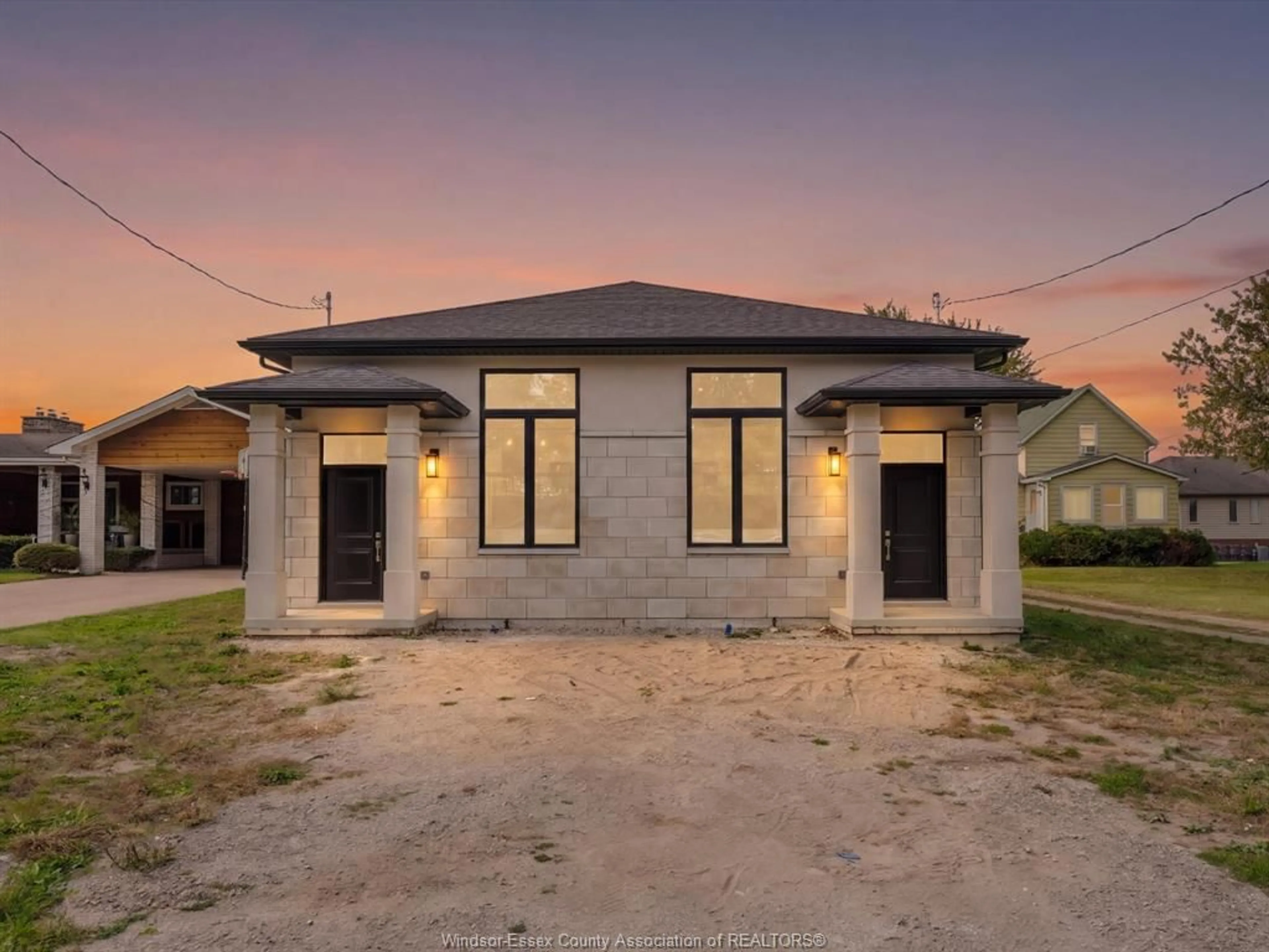 Home with brick exterior material, building for 1539 SHAWNEE Rd #B, Tecumseh Ontario N8N 1S3