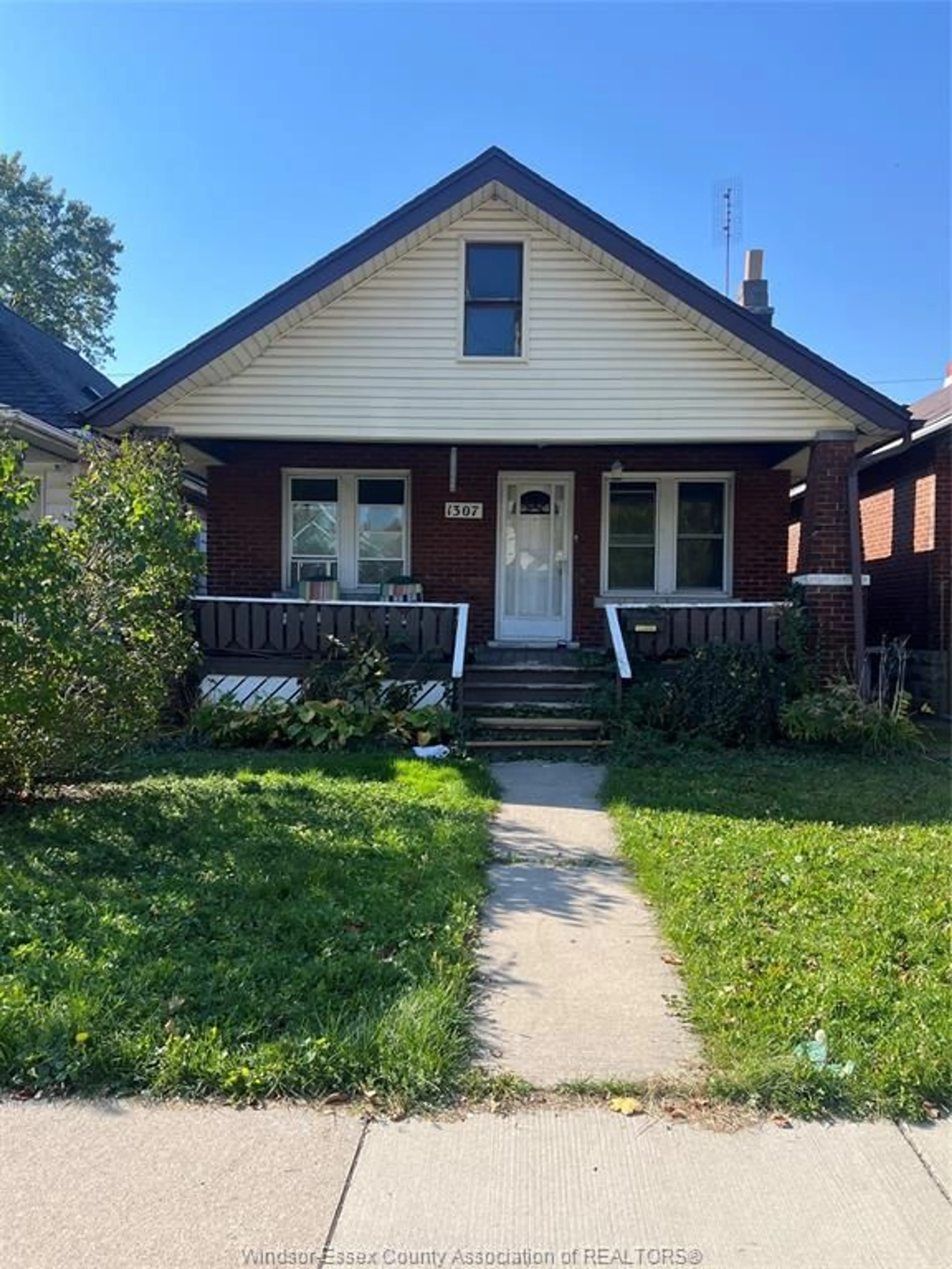 Home with brick exterior material, street for 1307 BRUCE, Windsor Ontario N8X 1X2