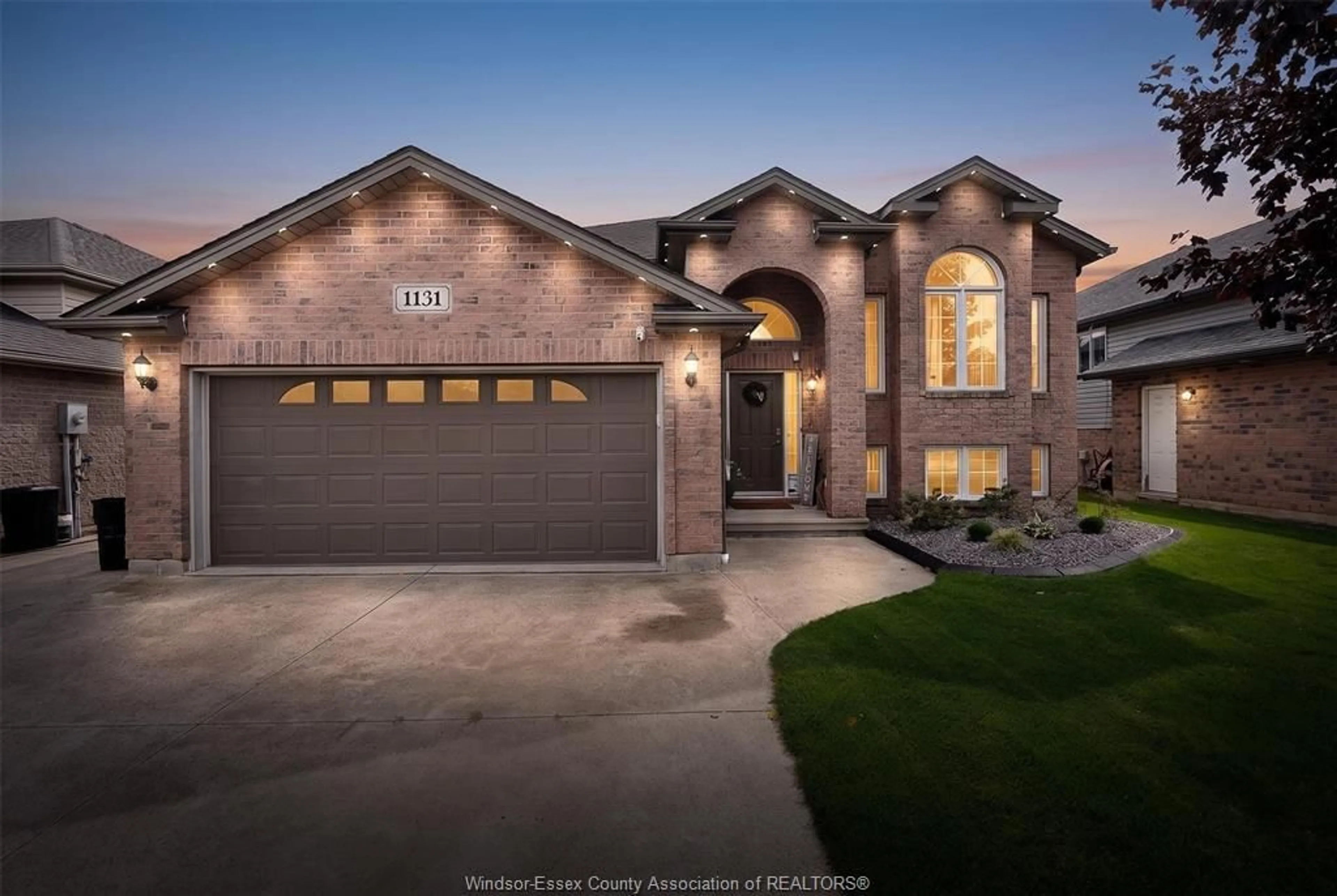 Home with brick exterior material, street for 1131 KING LOUIS, Lakeshore Ontario N0R 1A0